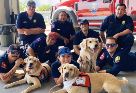Bexar County ESD 2 and Methodist Hospital Service Dogs